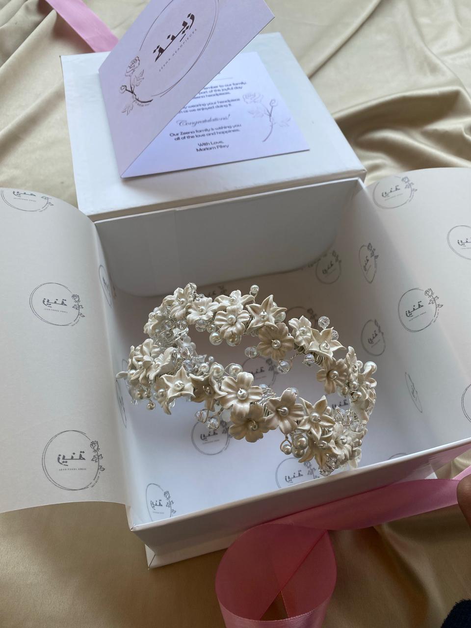 Double Floral Headband