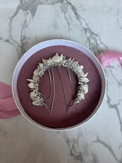 Beach wedding Tiara