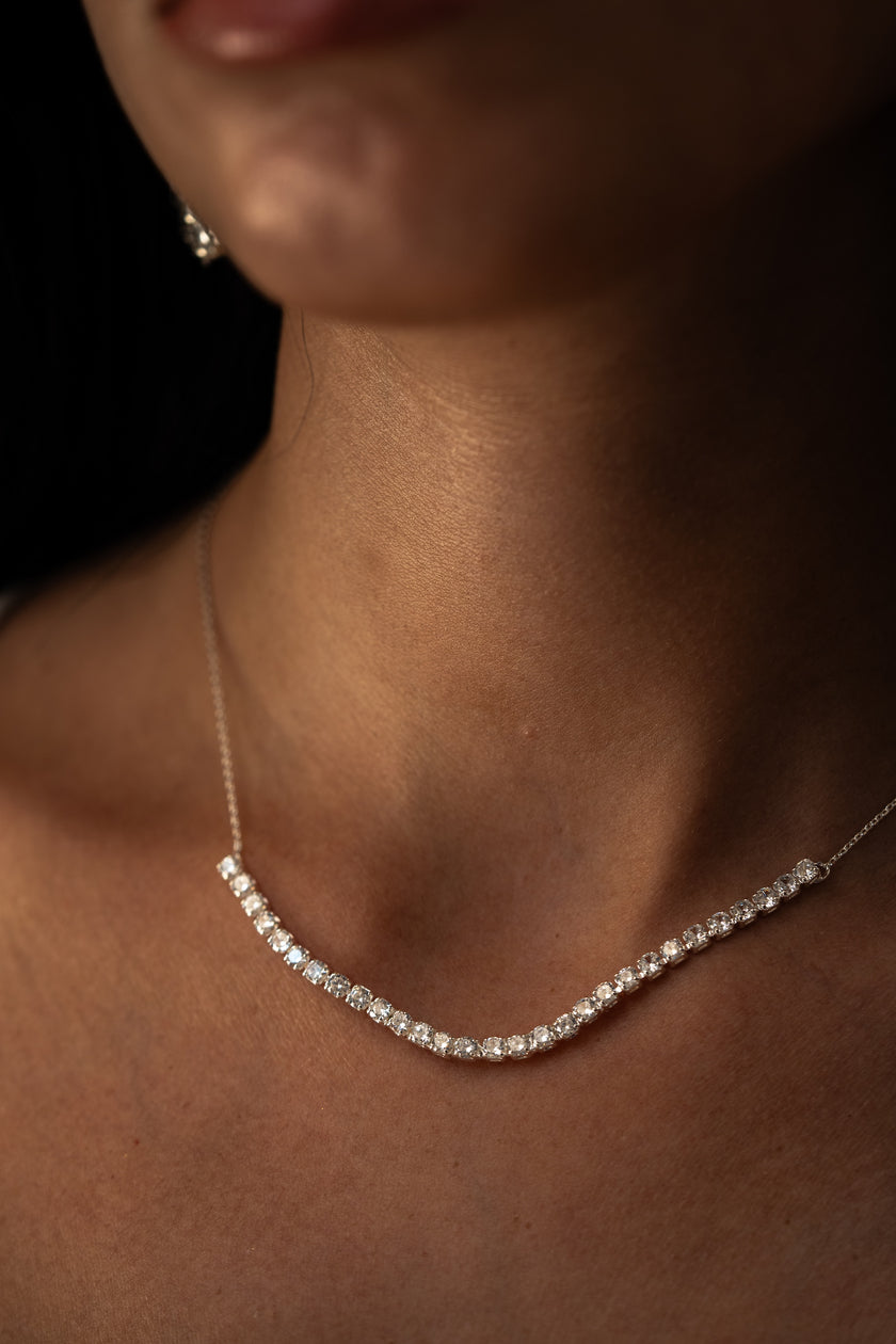 The Mini Tennis Necklace