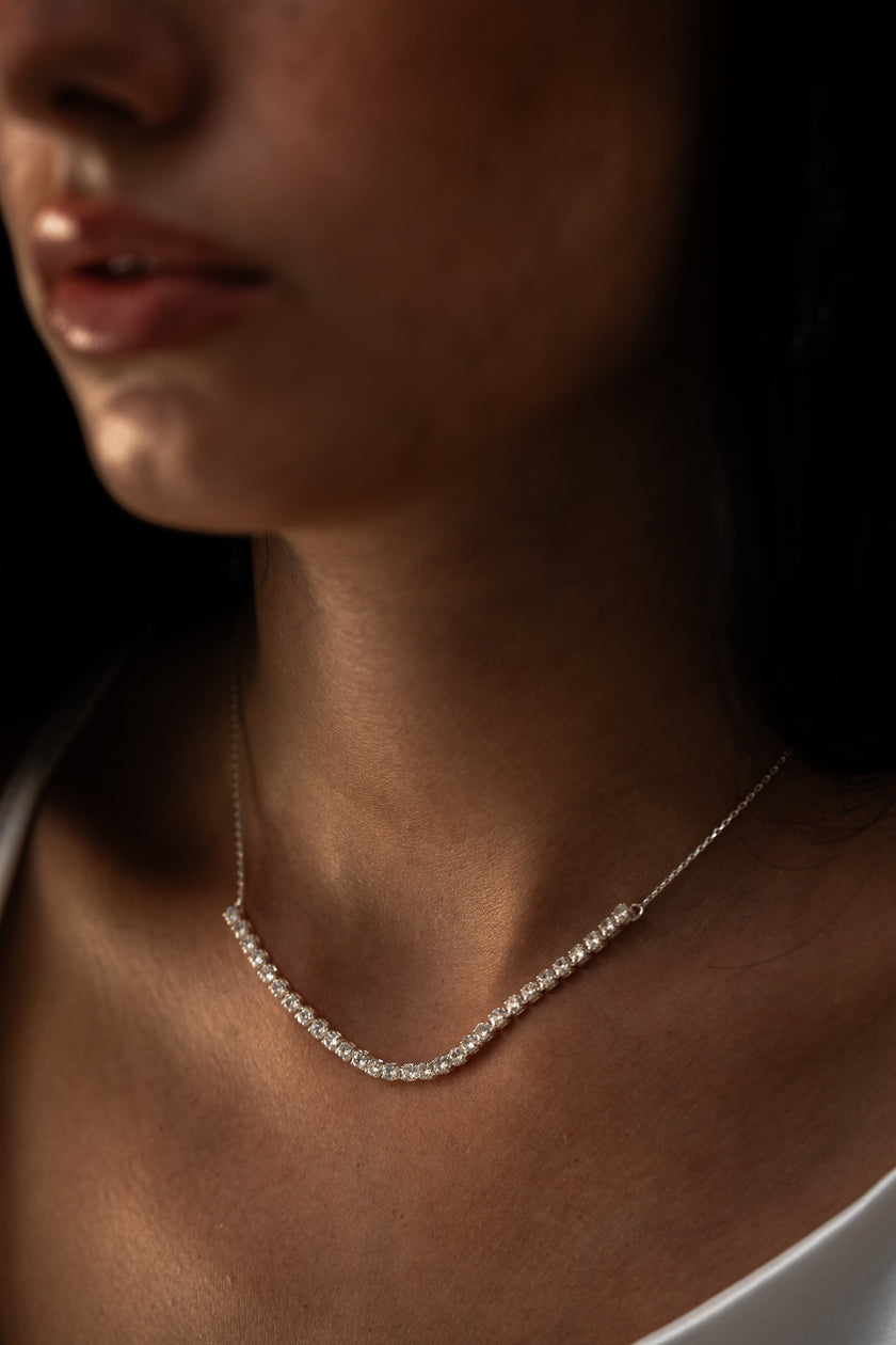 The Mini Tennis Necklace