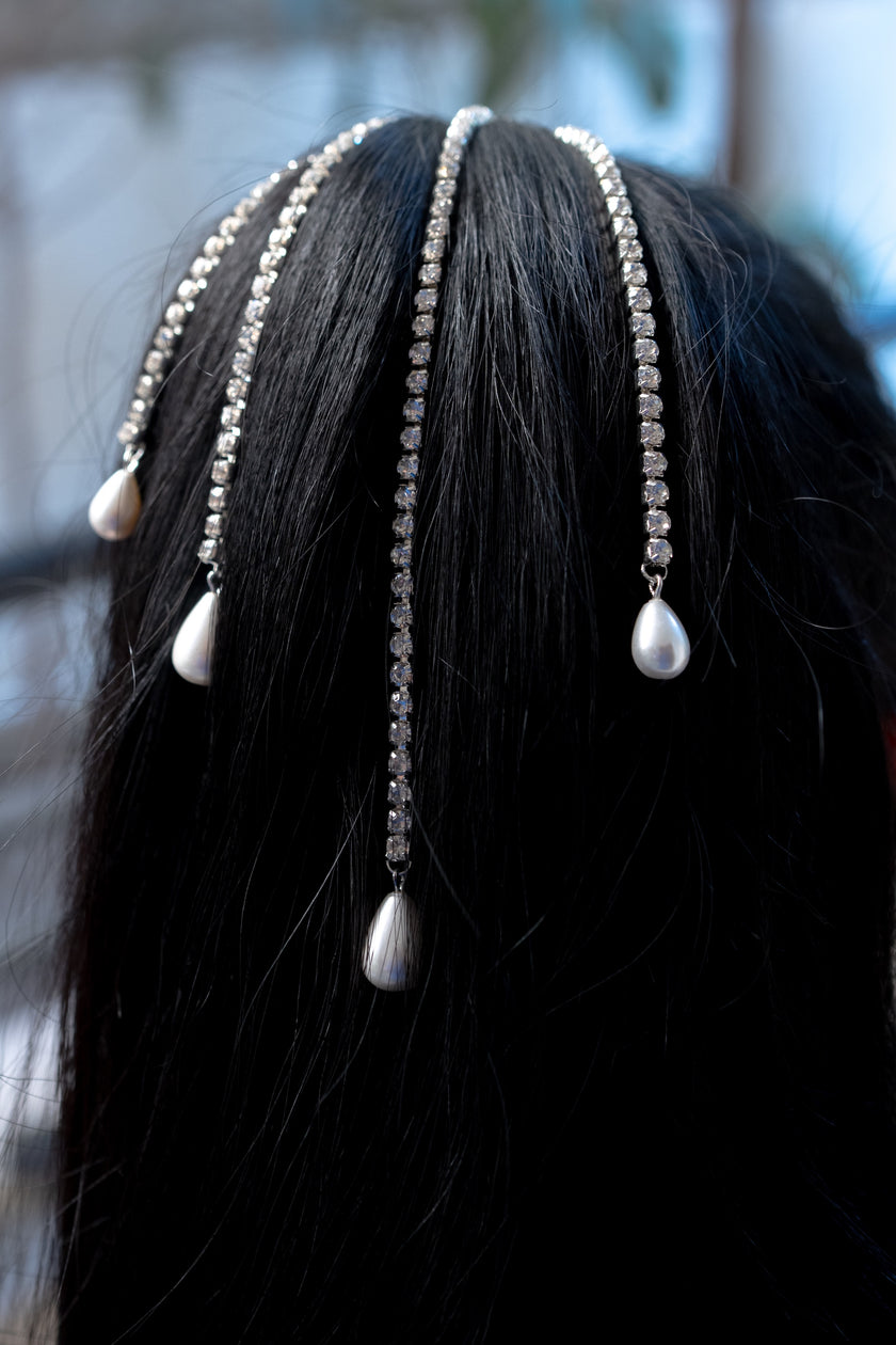 The Glam Ponytail Chains