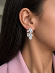 Dangling Zircon Earrings