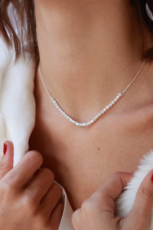 Mini Glow Tennis Necklace