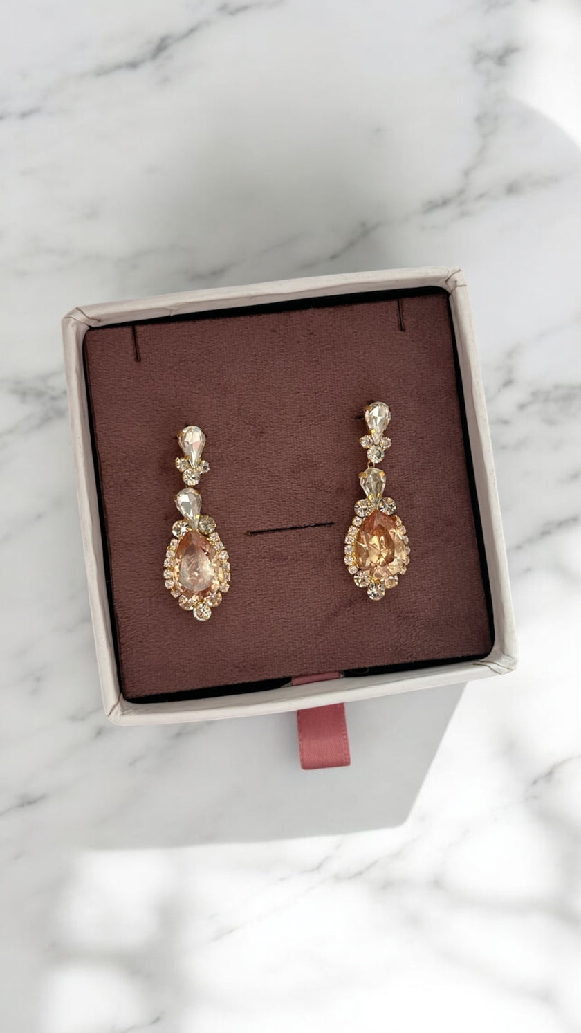 Golden Chandelier Earrings