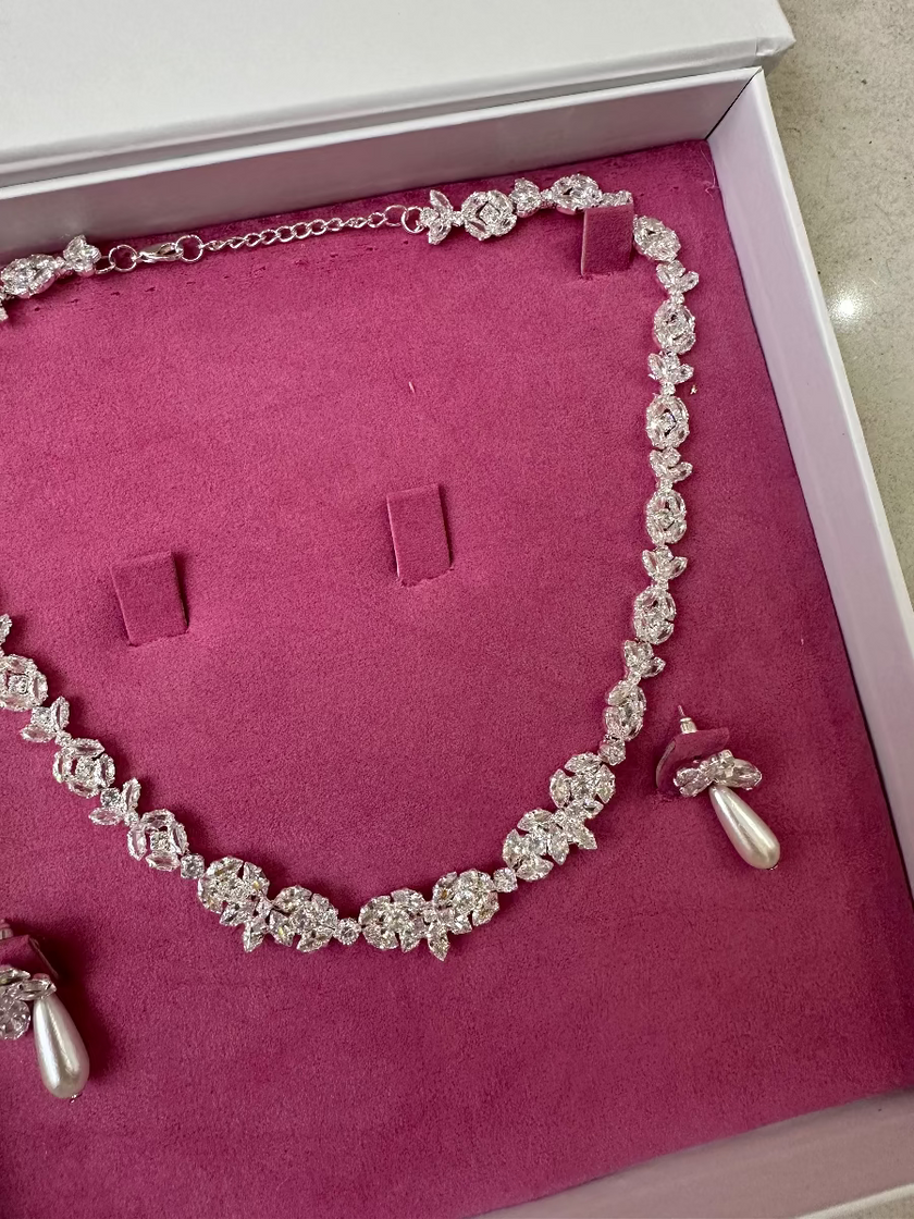 Pearl & Zircon Harmony Set