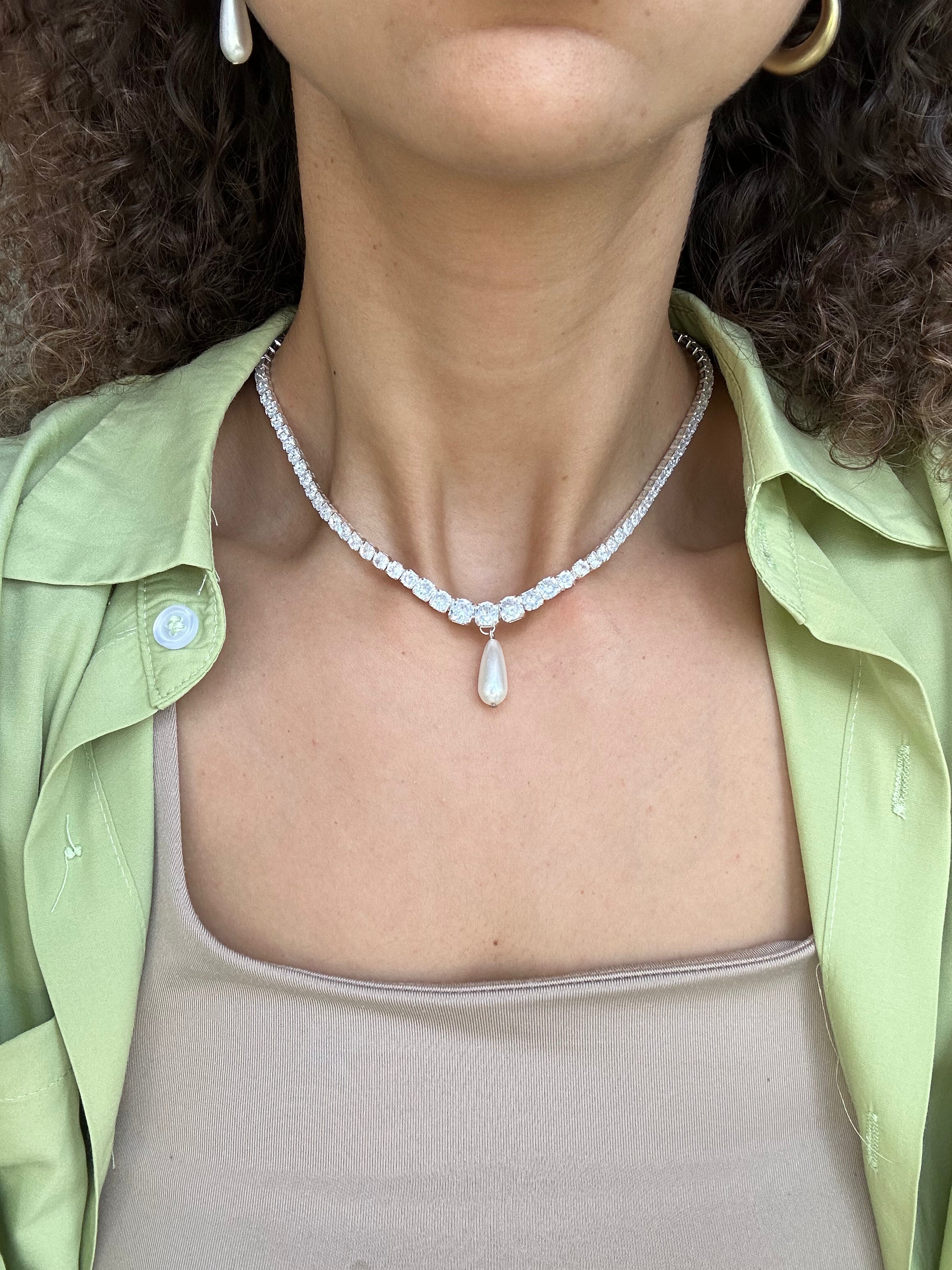 Pearl Drop Tennis Set
