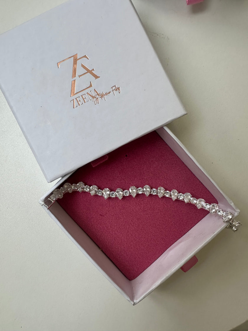 Teardrop Tennis Bracelet