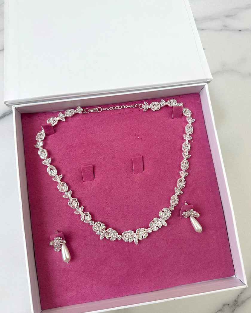 Pearl & Zircon Harmony Set