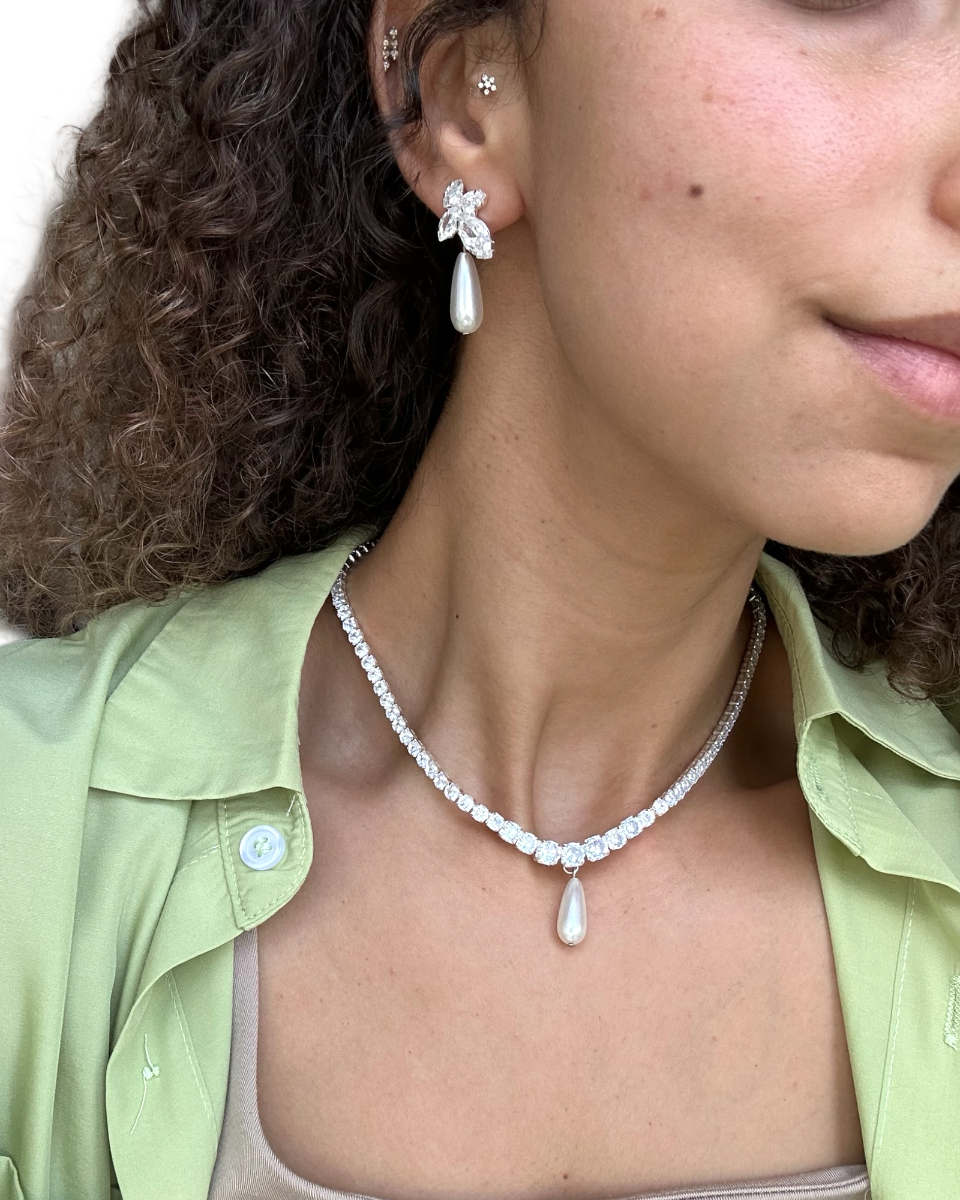 Pearl Drop Tennis Set