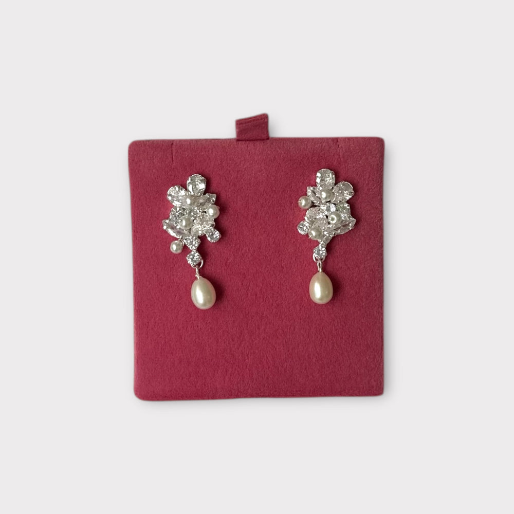 Dangling statement earrings