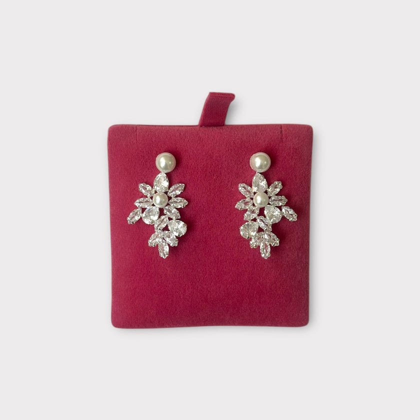 Dangling Crystals Earrings.