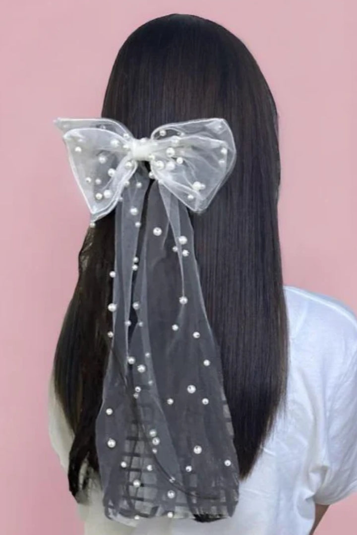 Tulle Bridal Bow