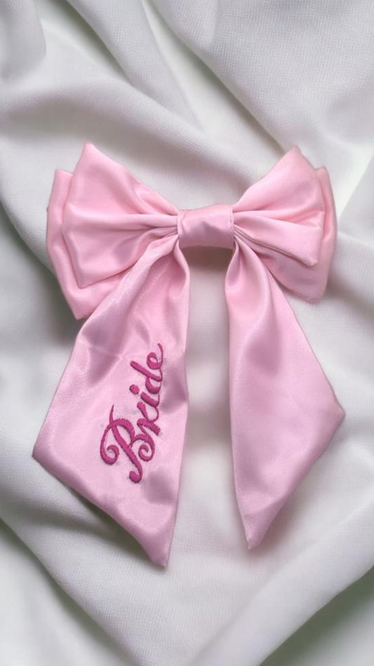 Bride Satin Bow