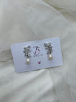 Zircon & Pearls Earrings