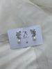 Zircon & Pearls Earrings