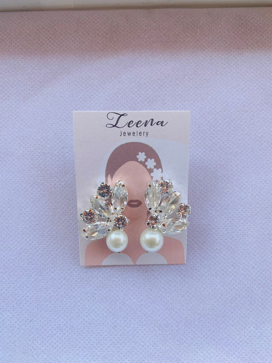Zircon gems Earrings