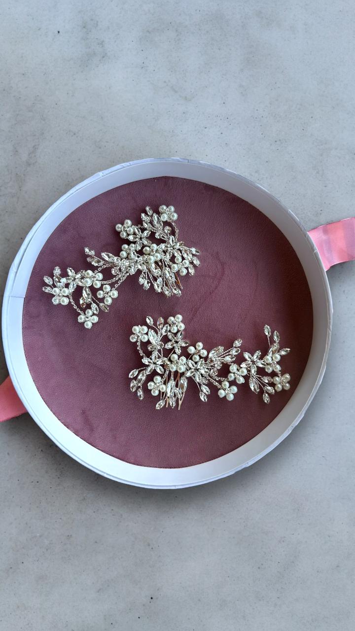 Floral Crystals Comb