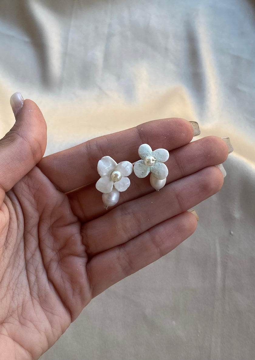 Simple Floral Earrings