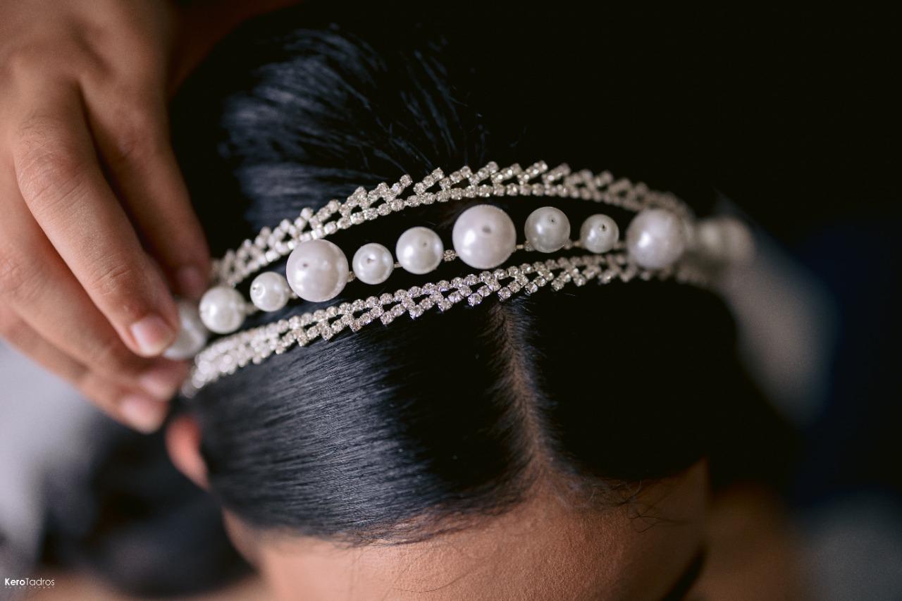 Big pearls Headband