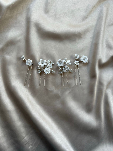 Pearl Blossom Cluster Set