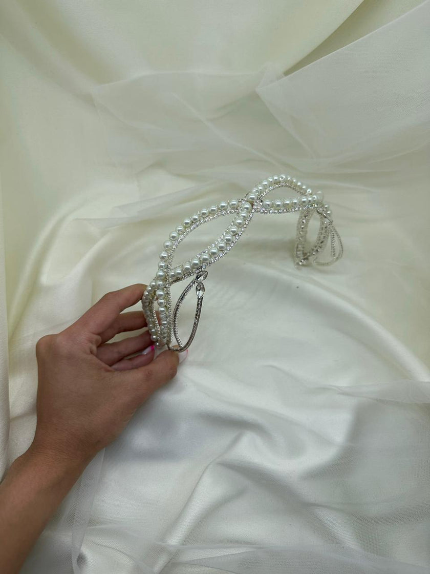 Infinity Pearly Headband