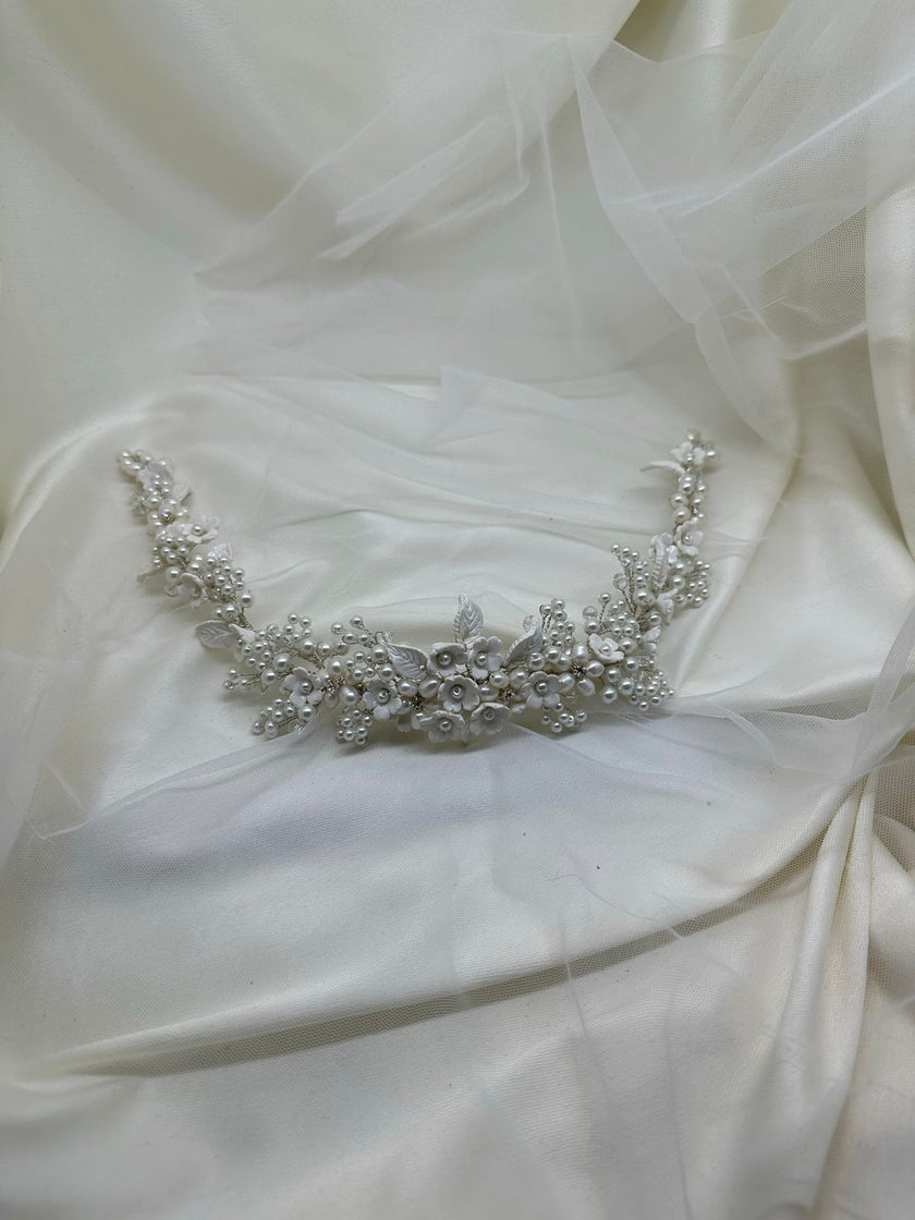 Floral to the back Headband