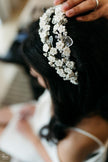 Double Floral Fabric Headband