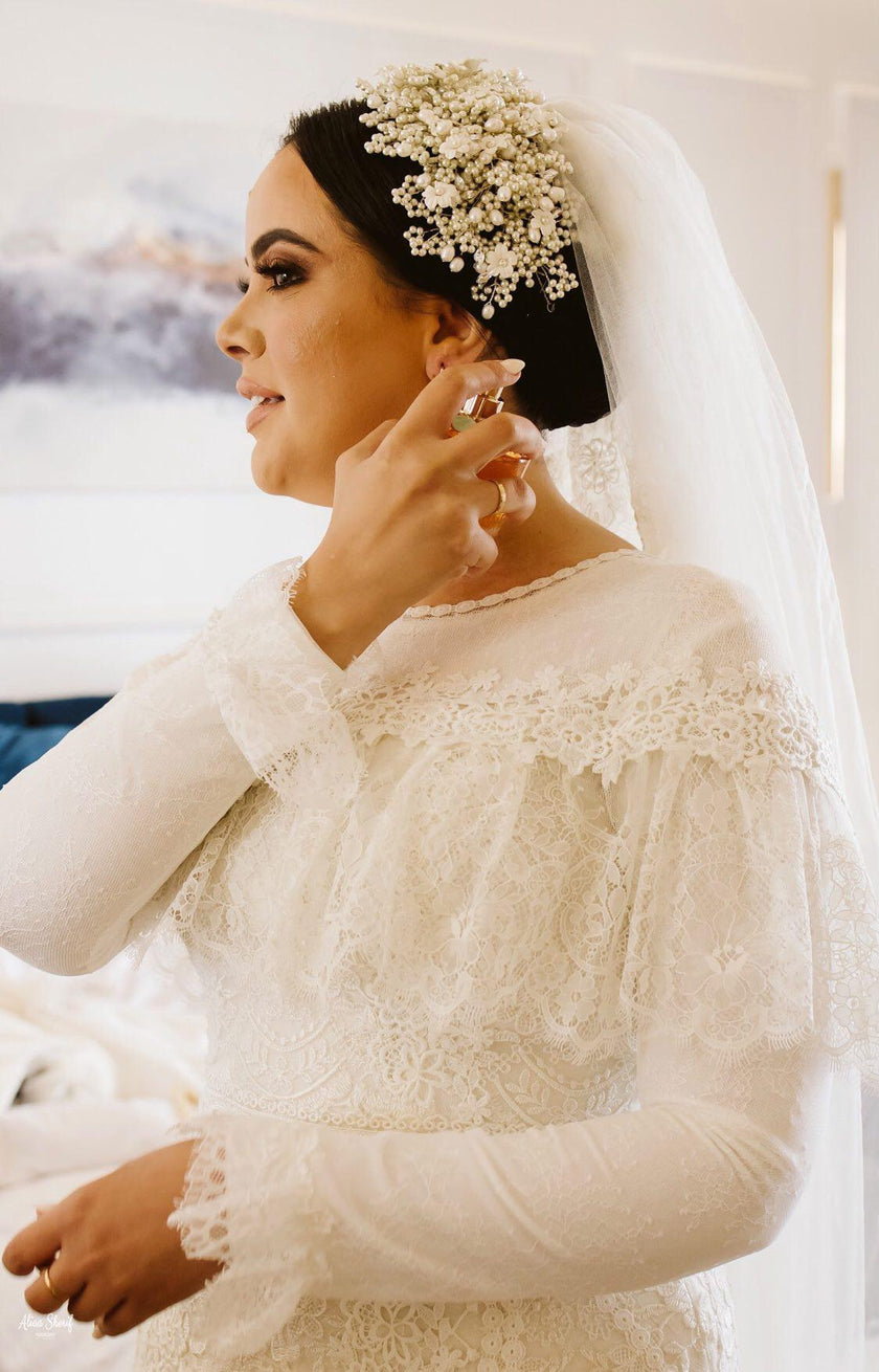 Statement Wide Pearly Headband