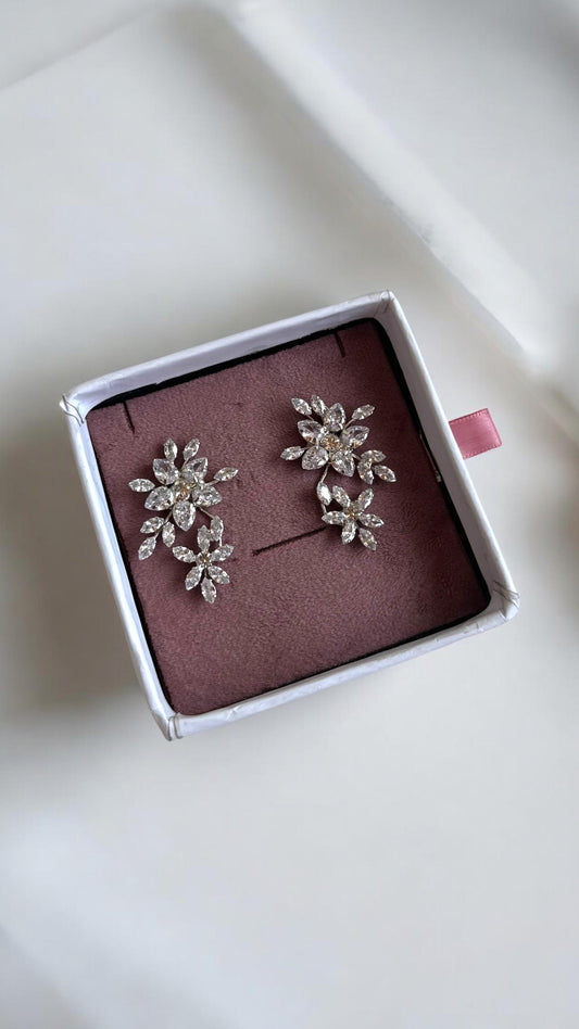 Floral Statement Earrings.