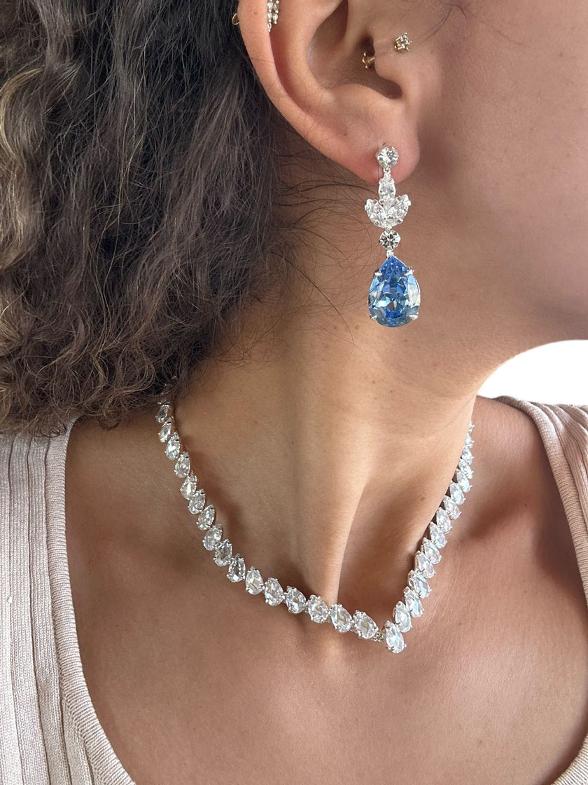 Teardrop Statement Earrings