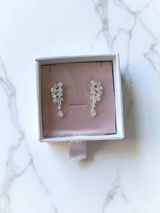 Crystal Vine Earrings