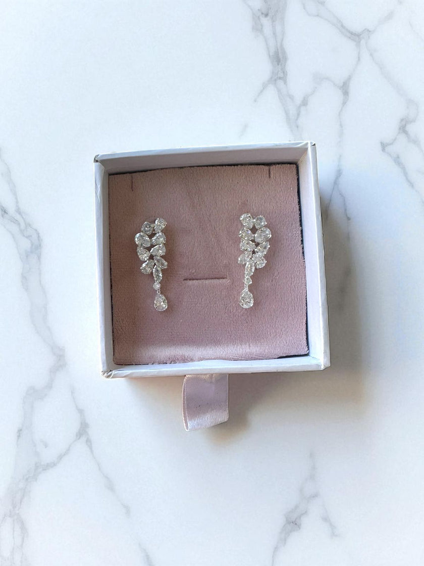 Crystal Vine Earrings