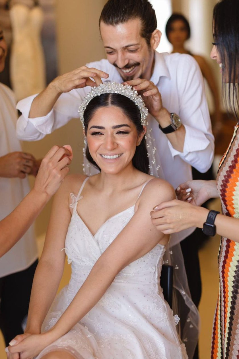 Elevated Transparent Headband