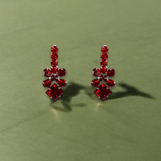 All RED Earrings